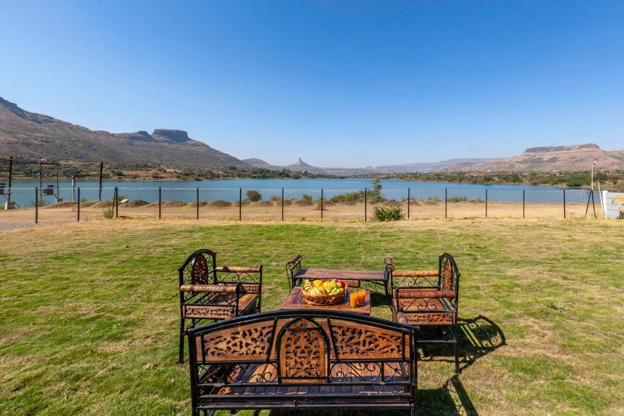Stayvista'S Bellisimo Panorama - Lakeside Oasis With Infinity Pool, Modern Interiors, Open-To-Sky Bathtub, And Lush Green Lawn Нашик Екстер'єр фото